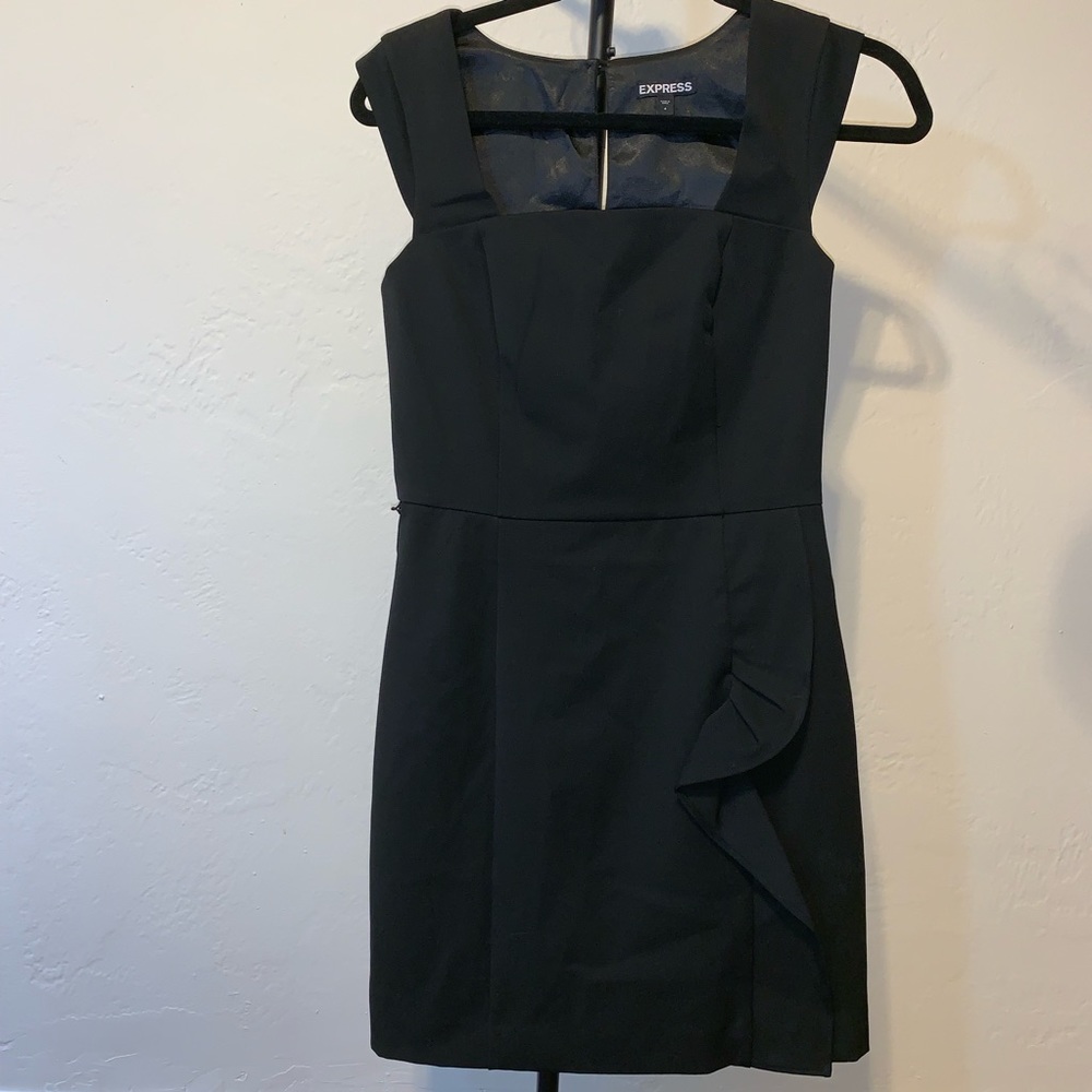 Express Black Business Casual Dress